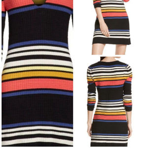 Free People Gidget Sweater Dress Knit Mini Retro 7